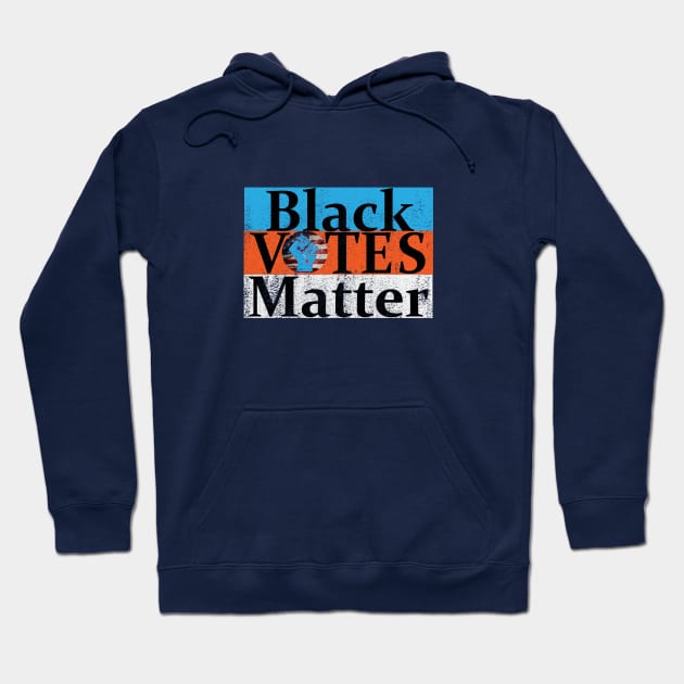 Black Votes Matter Hoodie by PoliticiansSuck